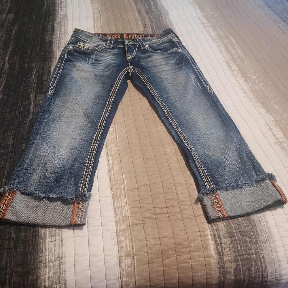 Rock revival kai capris size 23